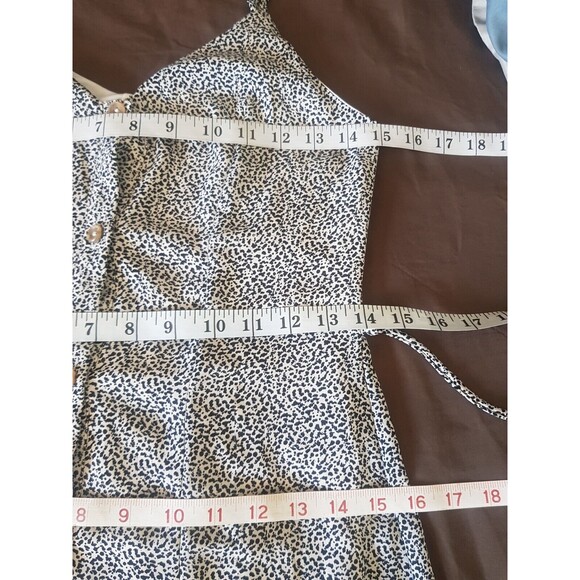 Sienna Sky Womens Dress Small Midi Leopard Animal Travel Mob Wife Bohemian Boho - Picture 12 of 13